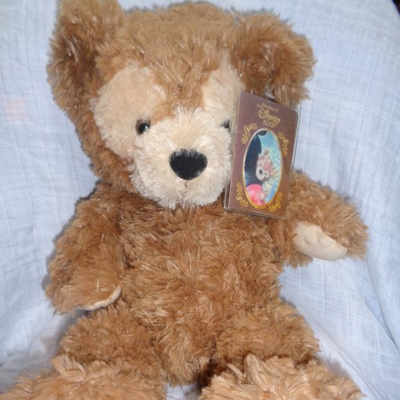 WALT DISNEY WORLD HIDDEN MICKEY the story of DISNEY BEAR TAN PLUSHNWTS